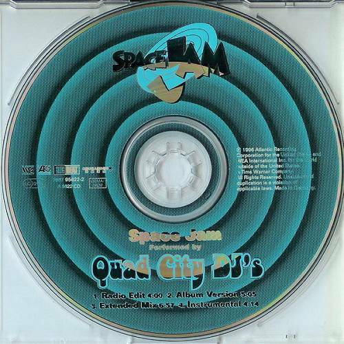 Quad City DJ`s - Space Jam (CD, Maxi-Single, Europe) cover