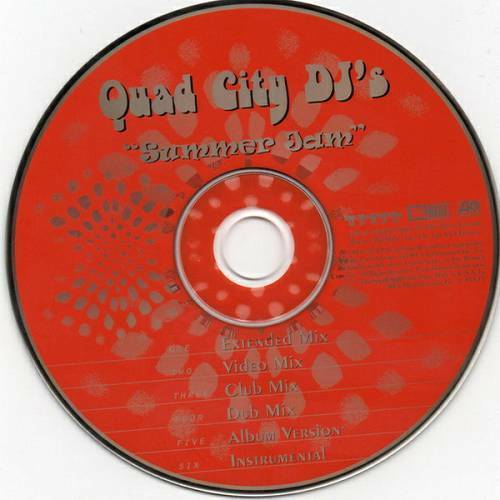 Quad City DJ`s - Summer Jam (CD, Maxi-Single) cover
