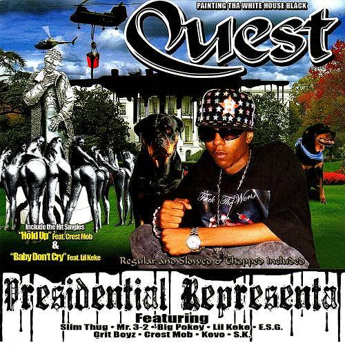 Quest - Painting Tha White House Black cover