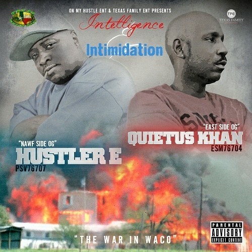 Hustler E & Quietus Khan - Intelligence & Intimidation cover