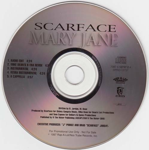 Scarface - Mary Jane (CD Promo) cover