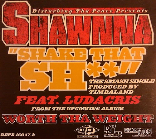 Shawnna - Shake That Shit (Promo CD) cover