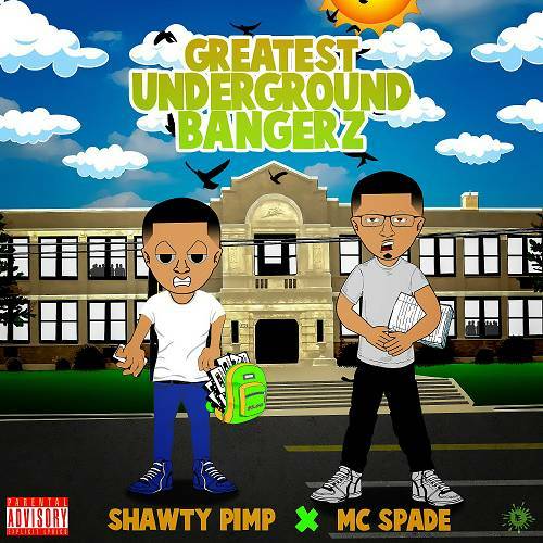 Shawty Pimp & MC Spade - Greatest Underground Bangerz cover