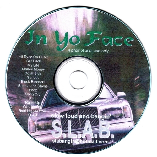 S.L.A.B. - In Yo Face cover