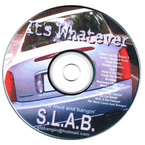S.L.A.B. - It`s Whatever cover