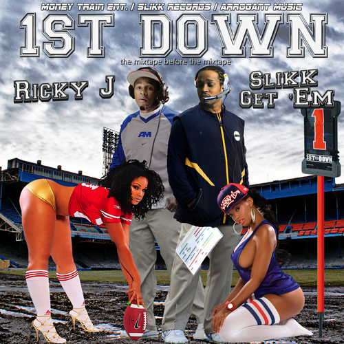 Ricky J & Slikk Get `Em - 1st Down cover