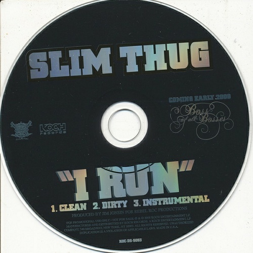 Slim Thug - I Run cover