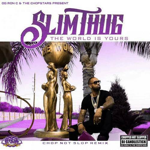 Slim Thug - The World Is Yours (chop not slop remix) cover