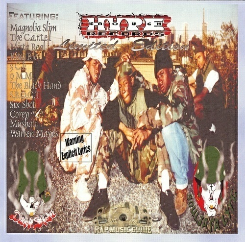 Magnolia Slim - Hype Enough Records. Limited Edition cover