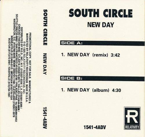 South Circle - New Day (Cassette Single, Promo) cover