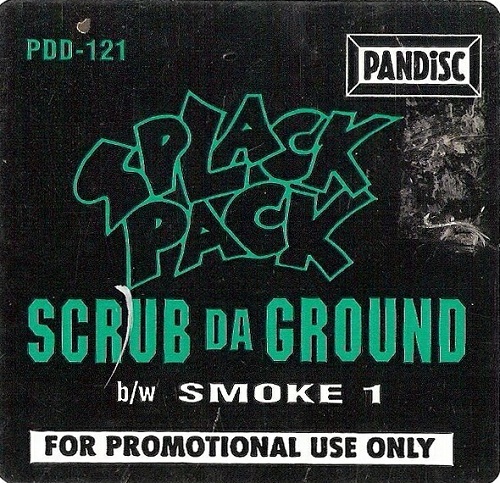 Splack Pack - Scrub Da Ground # Smoke 1 (CD Single, Promo) cover