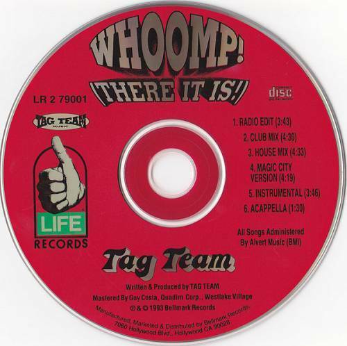 Tag Team - Whoomp! (There It Is) (CD, Maxi-Single) cover