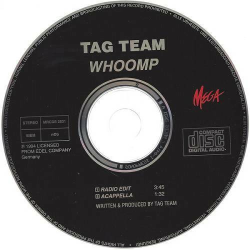 Tag Team - Whoomp! (There It Is) (CD, Single) cover