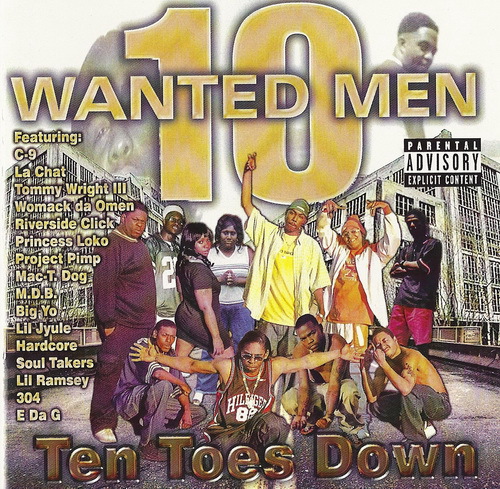 Ten Wanted Men - 10 Toes Down cover