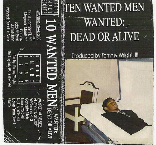 Ten Wanted Men - Wanted: Dead Or Alive cover