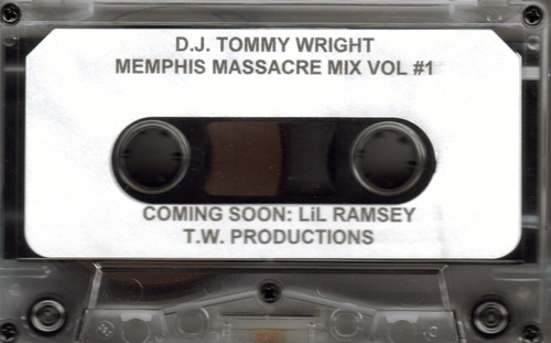 DJ Tommy Wright - Memphis Massacre Mix Vol. 1 cover