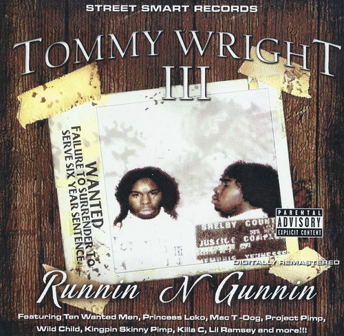 Tommy Wright III - Runnin N Gunnin cover