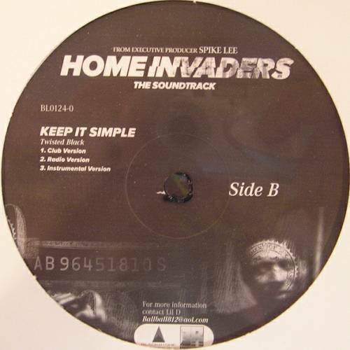 Twisted Black - Keep It Simple (Promo Wax) cover