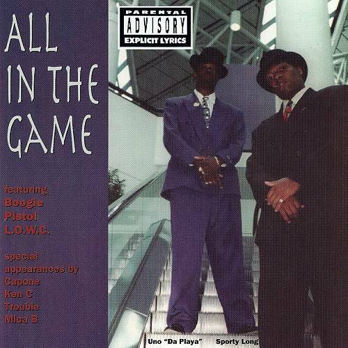 Uno Da Playa & Sporty Long - All In The Game cover