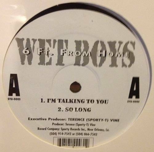 Wet Boys - 6 Ft. From Home (12'' Vinyl) cover