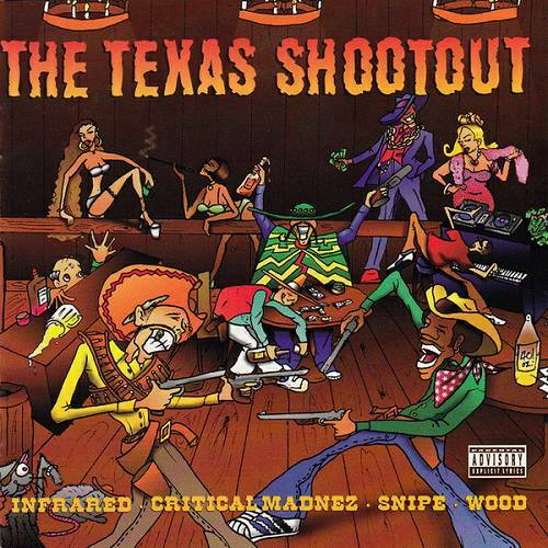 Critical Madnez, Snipe, Infrared & Wood - The Texas Shootout cover
