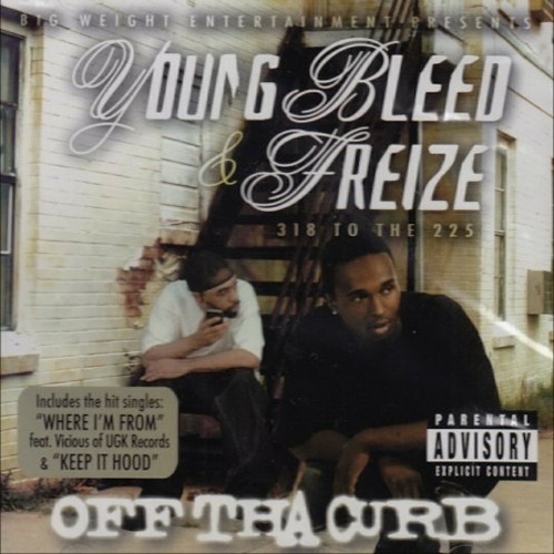 Young Bleed & Freize - Off Tha Curb cover